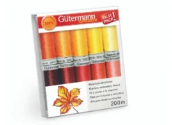 Gutermann Kit 10 Filati da Ricamo Rayon 40