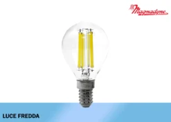 Magnadyne Lampadina LED Filamento P45 FRD