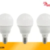 Magnadyne Lampadina LED G45 CLD Set 3 Pezzi