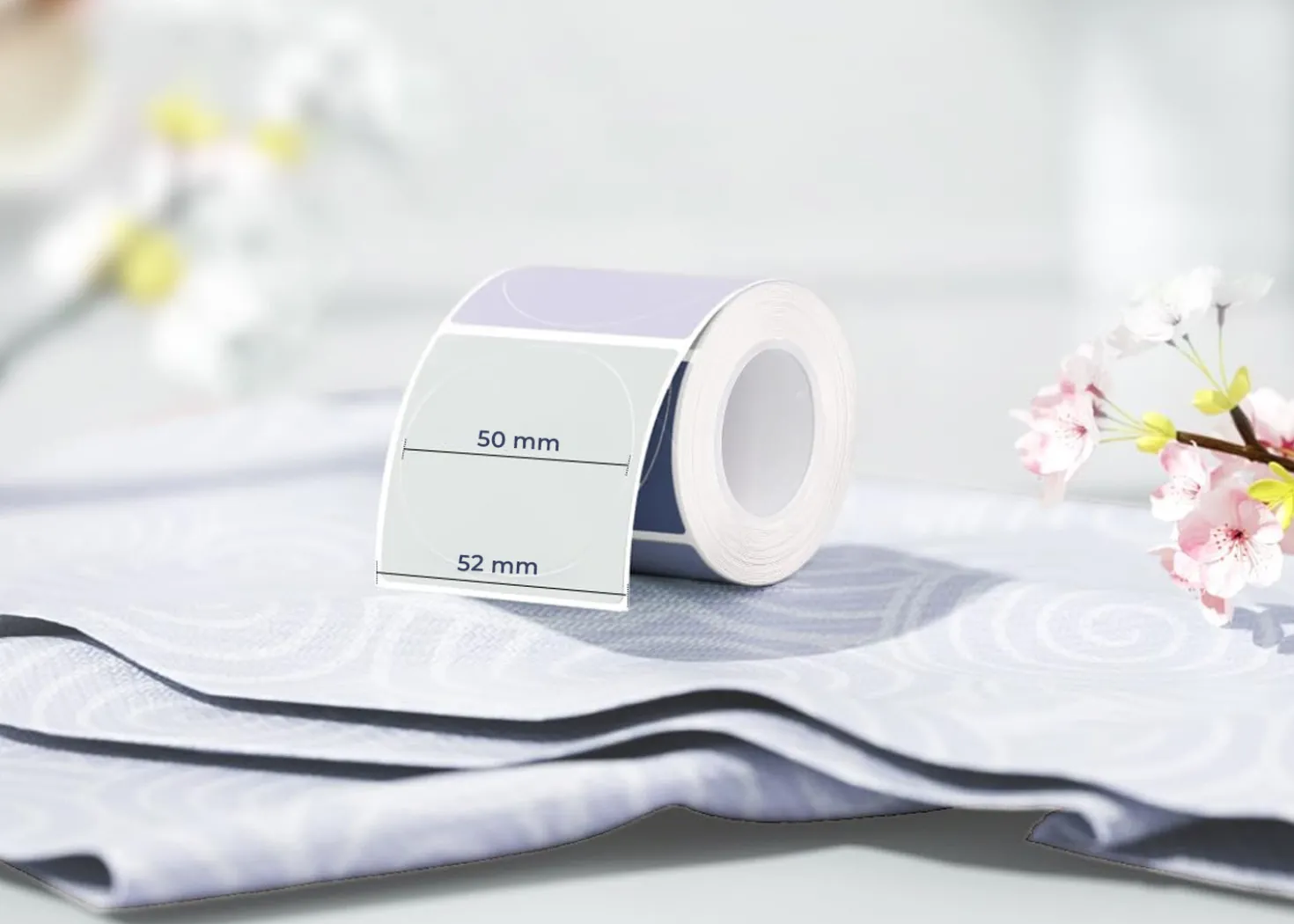 Munbyn Etichette Termiche Rotonde Winter 150pz 50 × 50mm