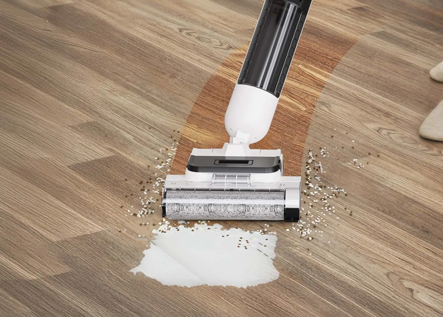 Necchi AutoClean Plus Lavapavimenti e Aspirapolvere Wet and Dry Senza Filo NHF19