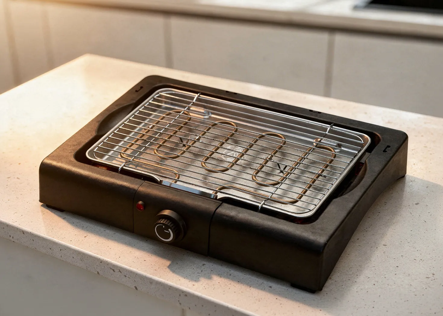Necchi Barbecue Elettrico da Tavolo 2400W