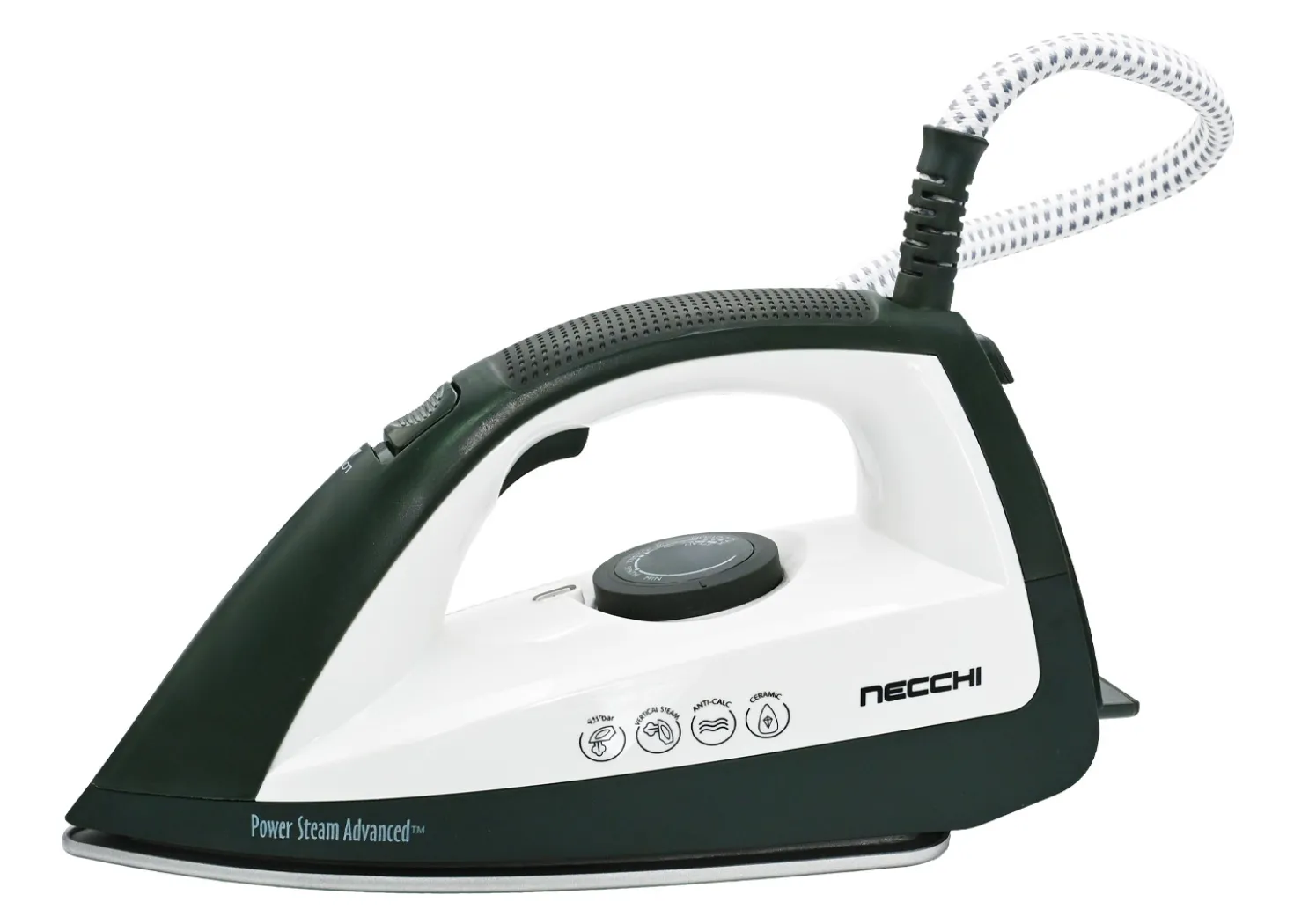 Necchi Ferro da Stiro a Vapore con Caldaia 2350 W Premium