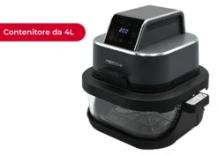 Necchi Friggitrice ad Aria in Vetro Multifunzione 4 in 1 NK235