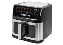 Necchi Friggitrice ad Aria 11L Doppia Resistenza 1800W + 500W