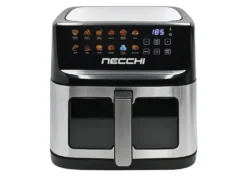 Necchi Friggitrice ad Aria 11L Doppia Resistenza 1800W + 500W