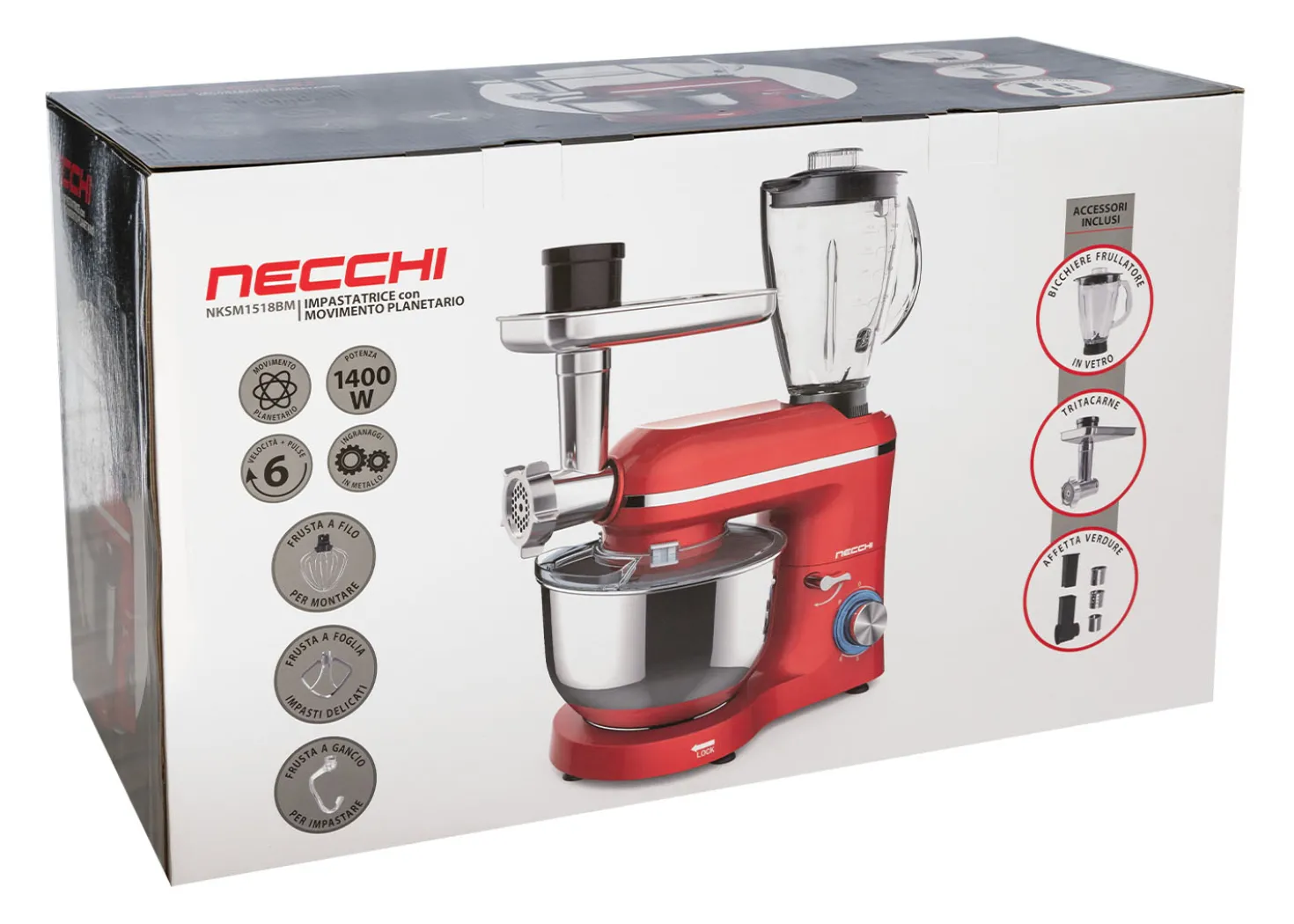 Necchi Impastatrice NKSM1518BM