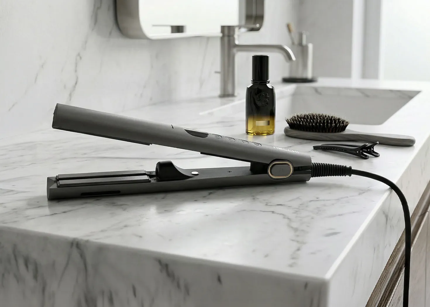 Necchi NC692 Piastra a vapore con Steam Technology 55W