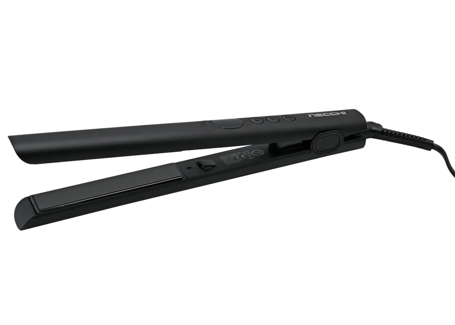 Necchi NC695 Piastra slim in titanio per capelli 52W