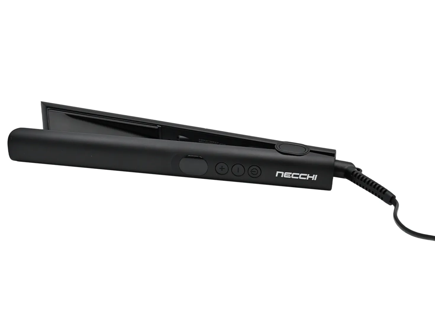 Necchi NC695 Piastra slim in titanio per capelli 52W