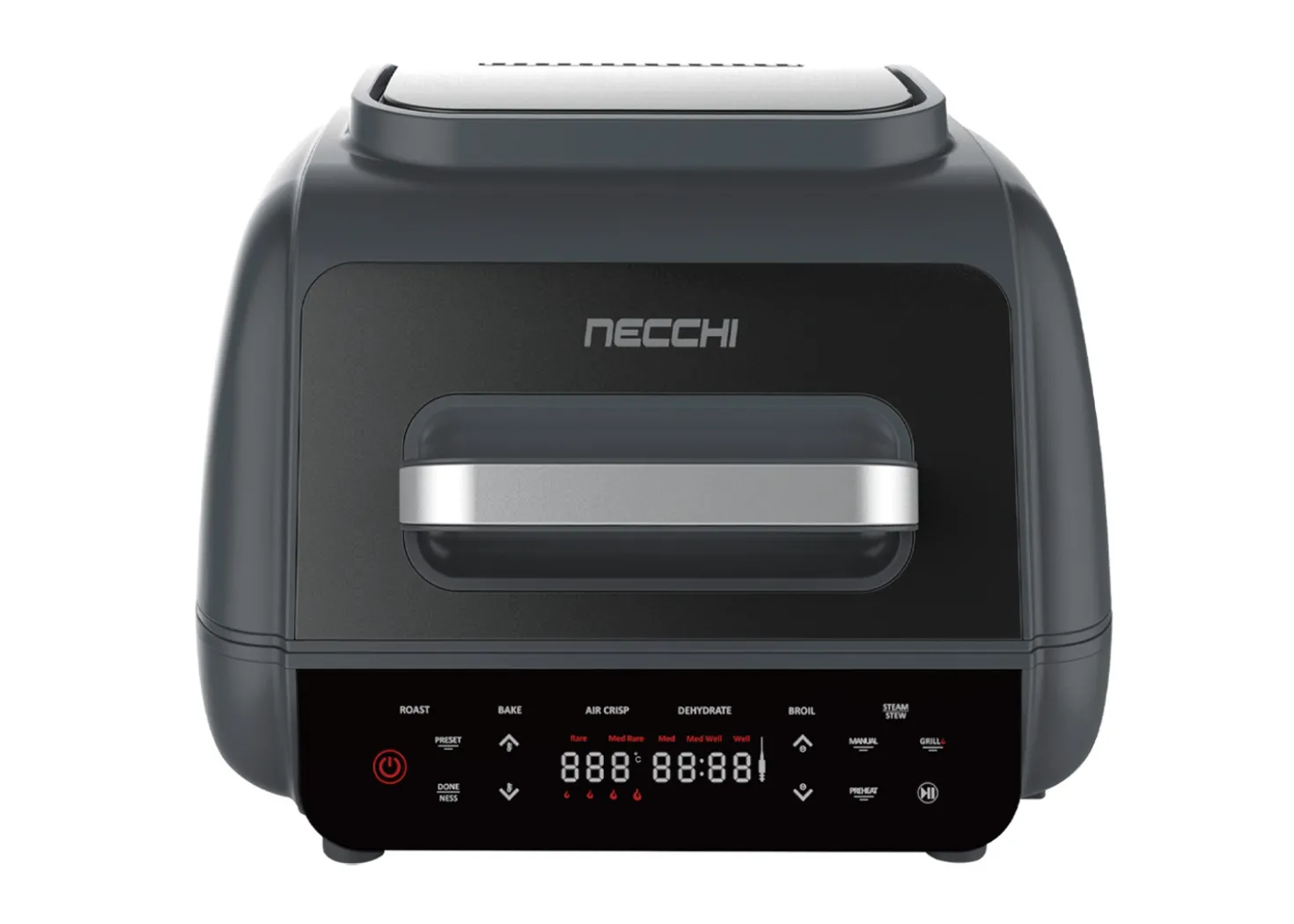 Necchi NK401 Barbecue elettrico 4 in 1 1700w 6l