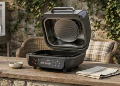 Necchi NK401 Barbecue elettrico 4 in 1 1700w 6l