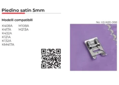 Necchi Piedino Satin 5mm