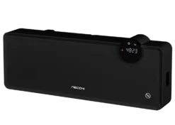 Necchi Termoventilatore a Parete Nero