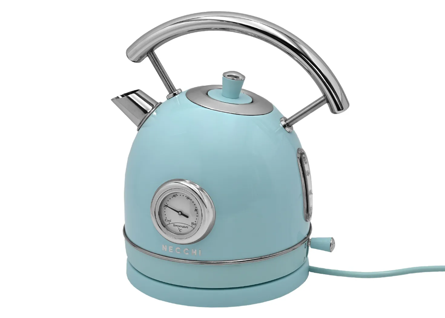 Necchi Vintage Bollitore 1,8 L Azzurro Pastello