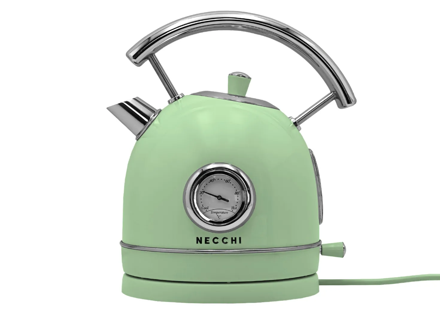 Necchi Vintage Bollitore 1,8 L Verde Menta