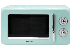 Necchi Vintage Forno a Microonde 20 L Azzurro Pastello