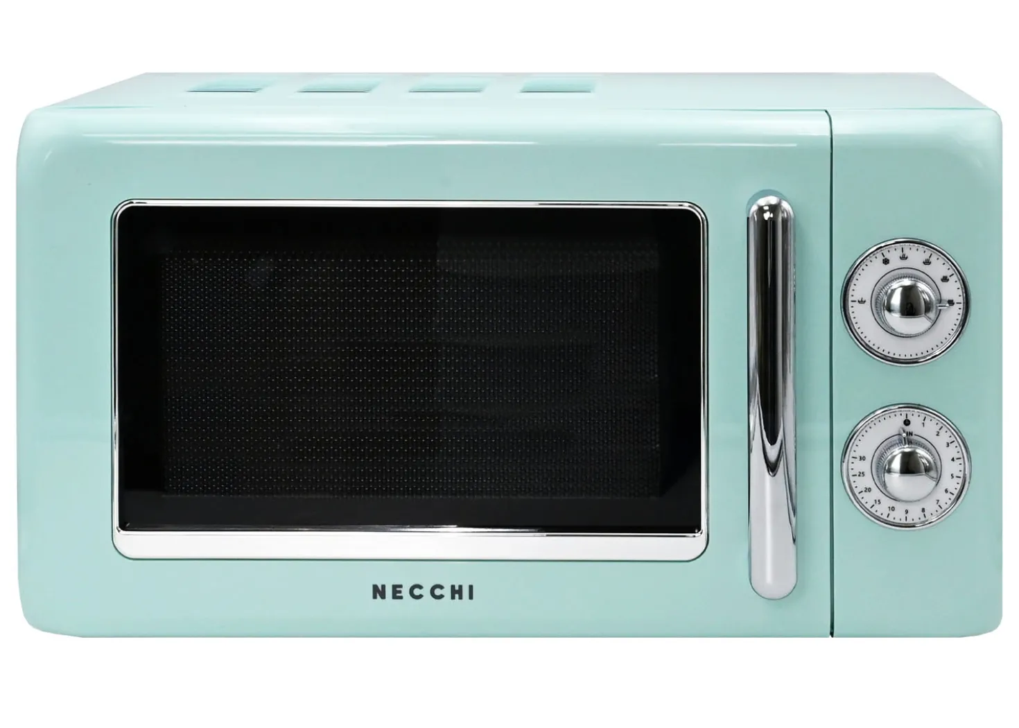 Necchi Vintage Forno a Microonde 20 L Azzurro Pastello