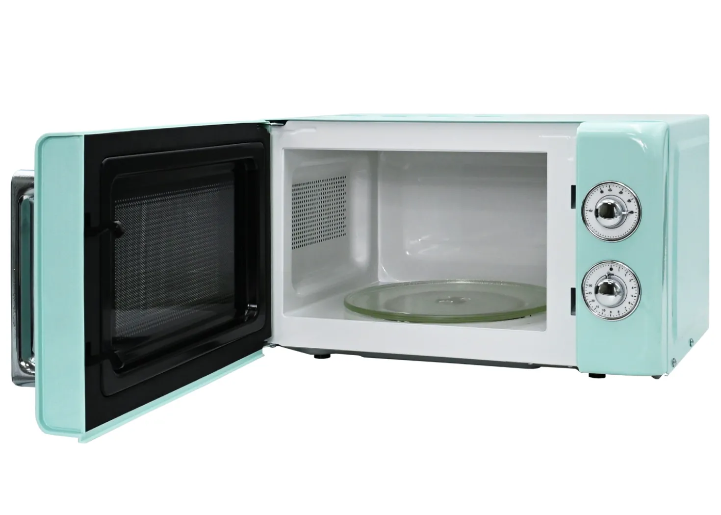 Necchi Vintage Forno a Microonde 20 L Azzurro Pastello
