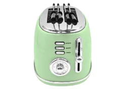 Necchi Vintage Tostapane a 2 pinze Verde Menta