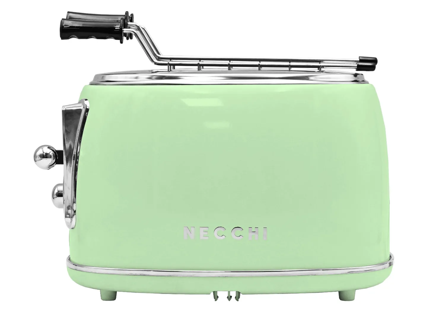 Necchi Vintage Tostapane a 2 pinze Verde Menta
