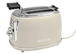 Necchi Vintage Tostapane a 2 pinze Crema