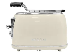 Necchi Vintage Tostapane a 2 pinze Crema