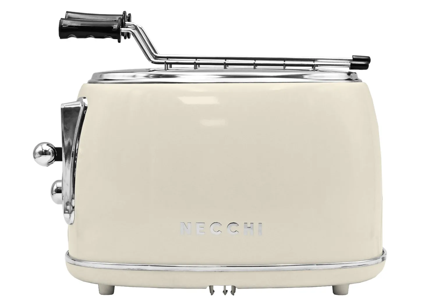Necchi Vintage Tostapane a 2 pinze Crema
