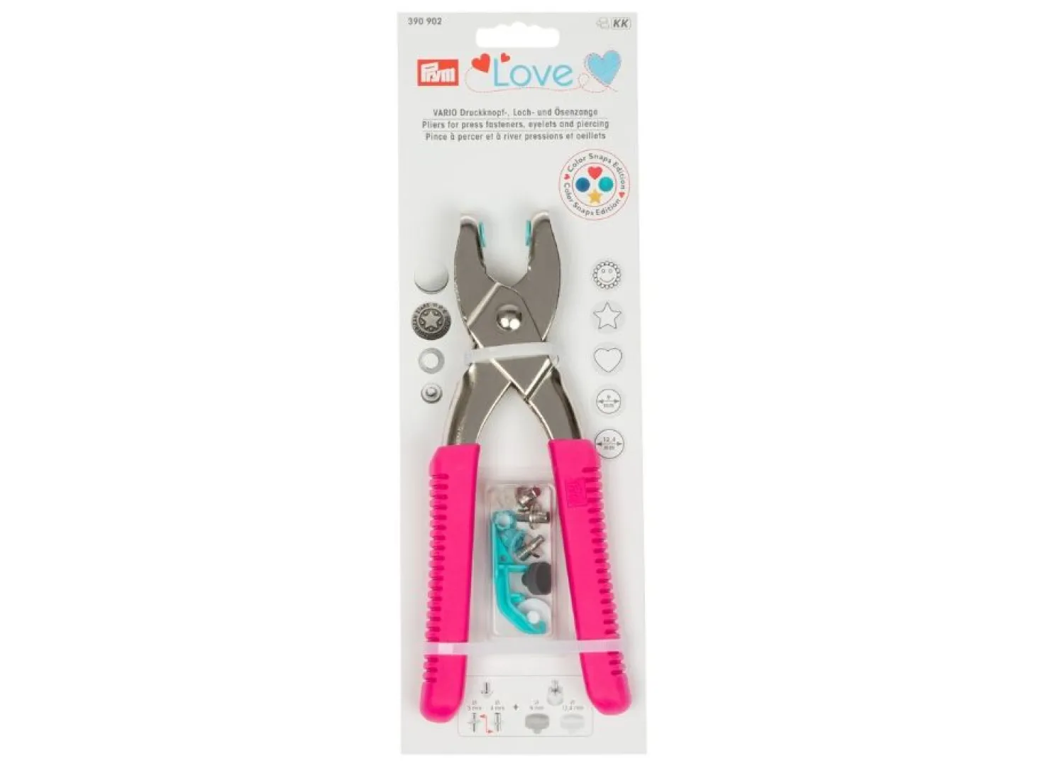 Pinza Vario Prym Love Rosa