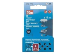 Prym Bottoni automatici Jersey 20 pz 12mm bianco