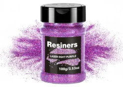 Resiners Glitter olografico ultra-fine 100g Viola