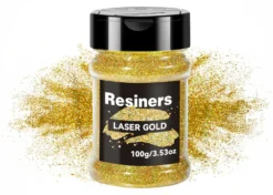 Resiners Glitter olografico ultra-fine 100g Oro