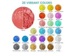 Resiners Polvere di mica 26 colori 5g