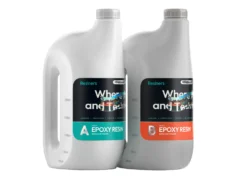 Resiners Resina epossidica trasparente 2 flaconi da 1,9L con dosatore