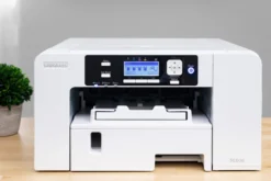 Sawgrass Stampante Sublimatica SG500 A4 con 4 Cartucce 31 ml UHD ad alta intensità + Necchi Flatpress Creator Maxi 30,48cm x 24,4cm e carta sublimatica 100 fogli
