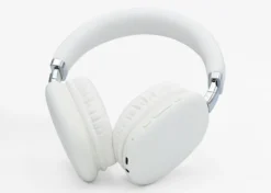 Seleco Super Bass Cuffie Wireless Bluetooth con Cancellazione Rumore Bianco
