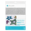 Silhouette Fogli adesivi Glitter argento
