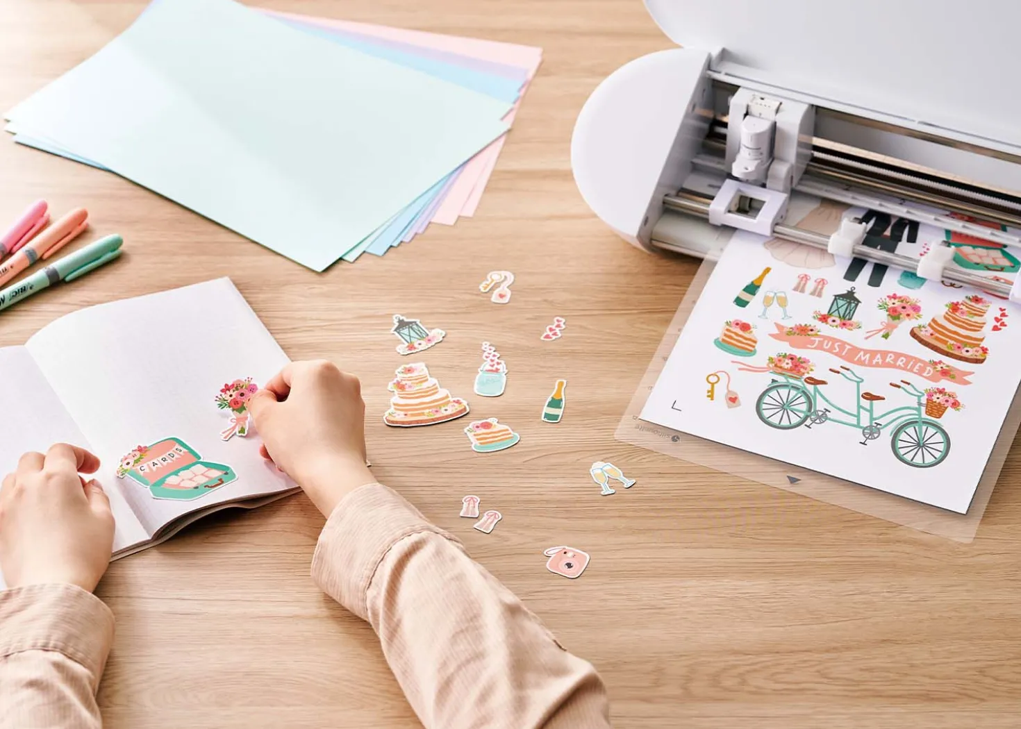 Silhouette Plotter da Taglio Portrait 4 Bianco