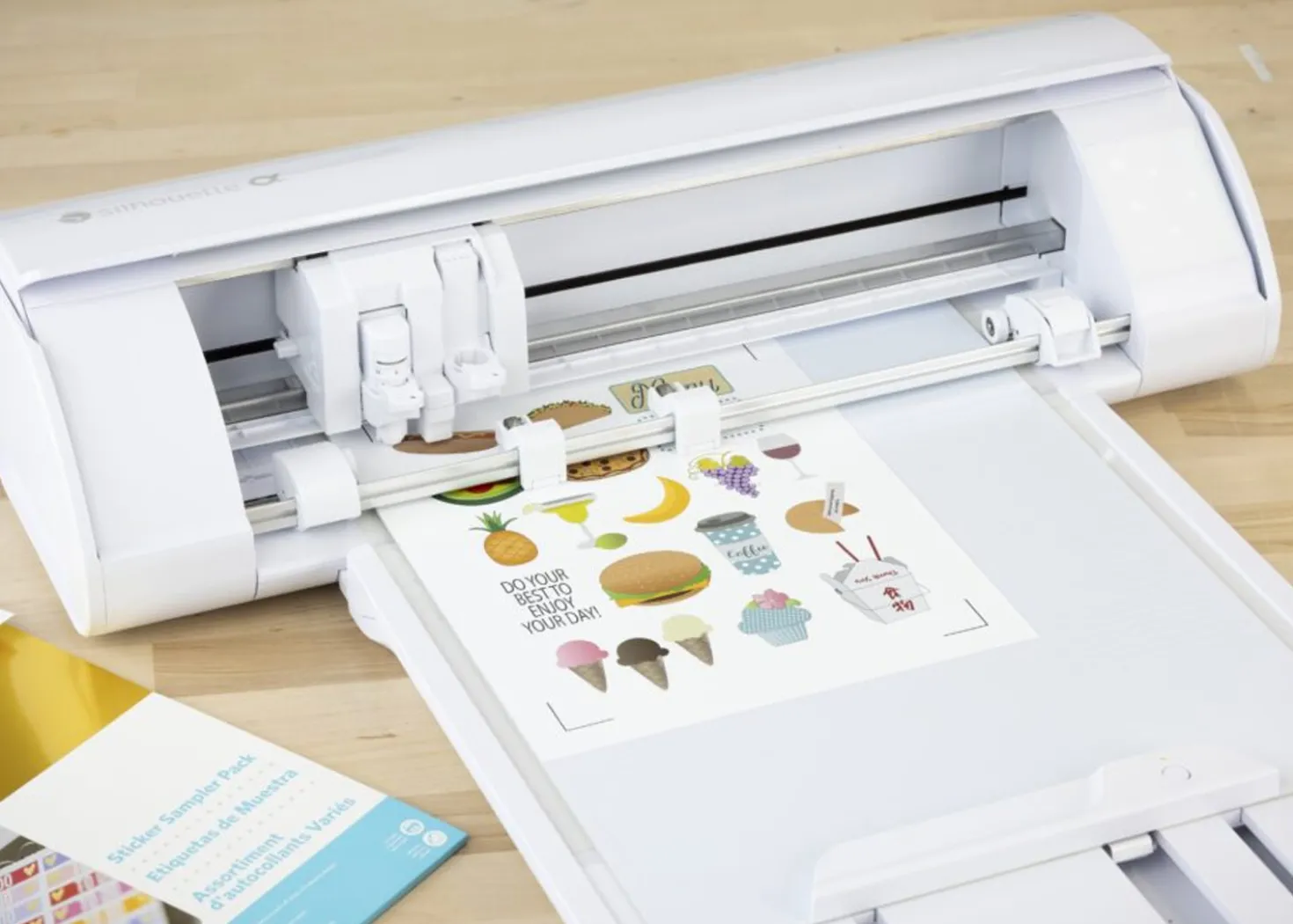 Silhouette Plotter da Taglio Cameo 5 Alpha Bianco