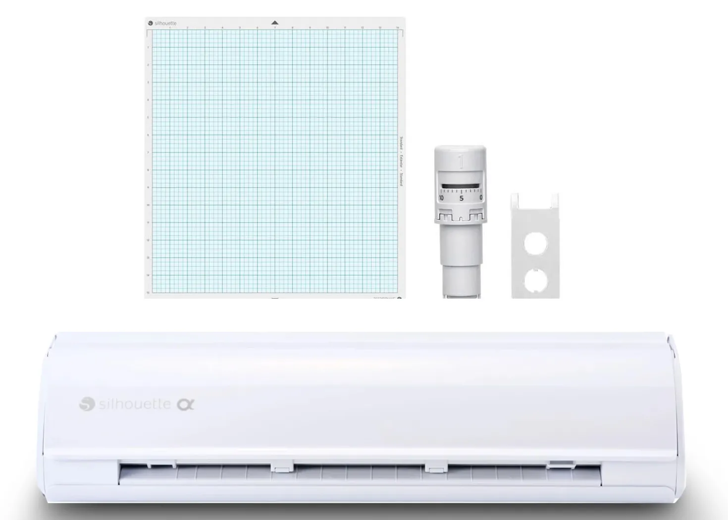 Silhouette Plotter da Taglio Cameo 5 Alpha Bianco