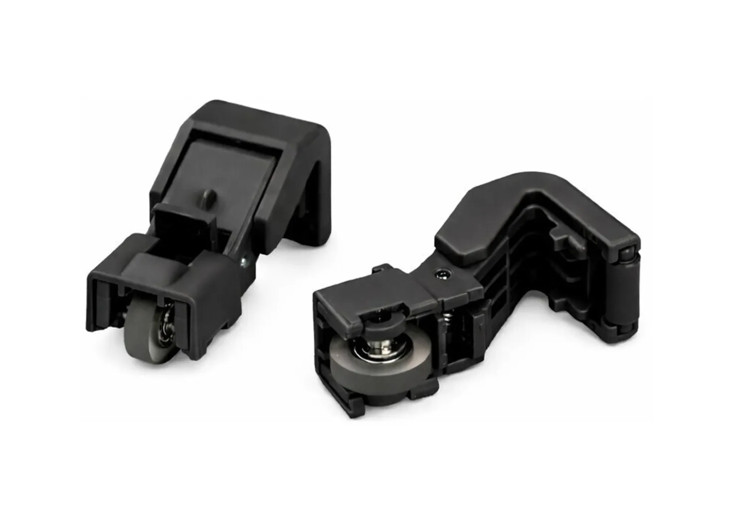 Silhouette Set di rulli di supporto Nero opaco
