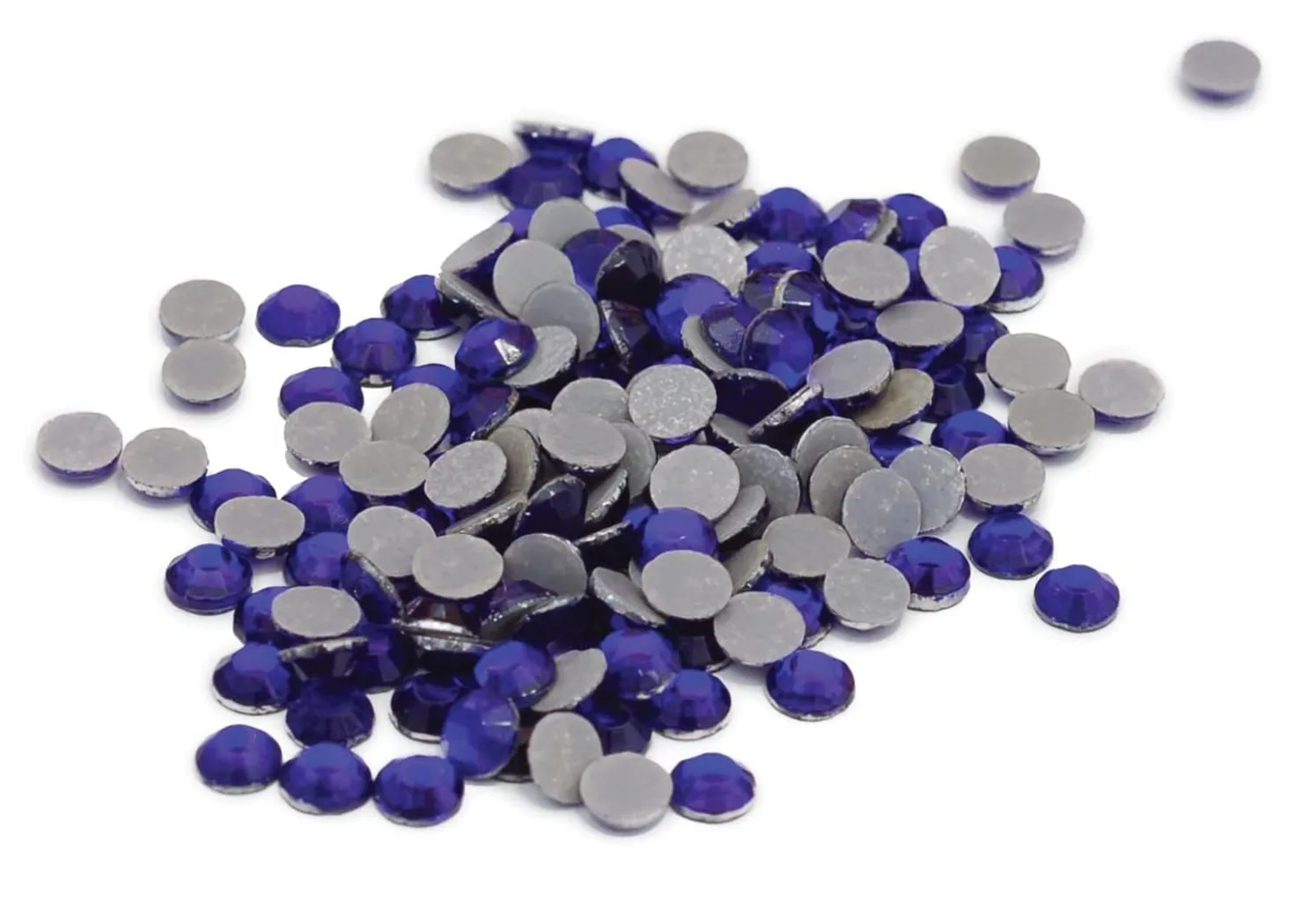 Silhouette Strass Blu Cobalto 20ss