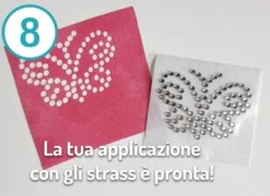 Silhouette Strass Verde 16ss