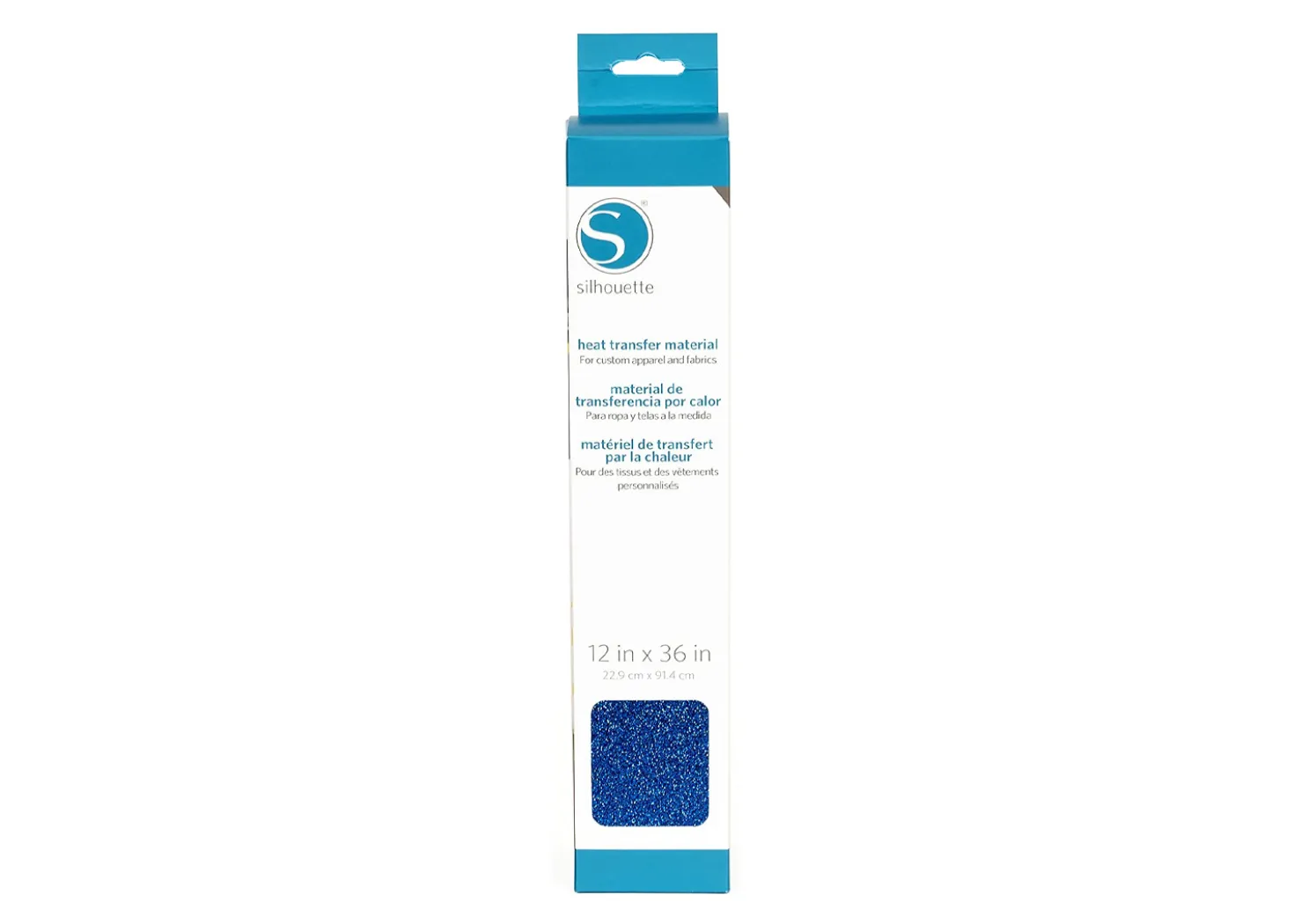 Silhouette Termoadesivo Glitter Blu 30,5 cmx91,4cm