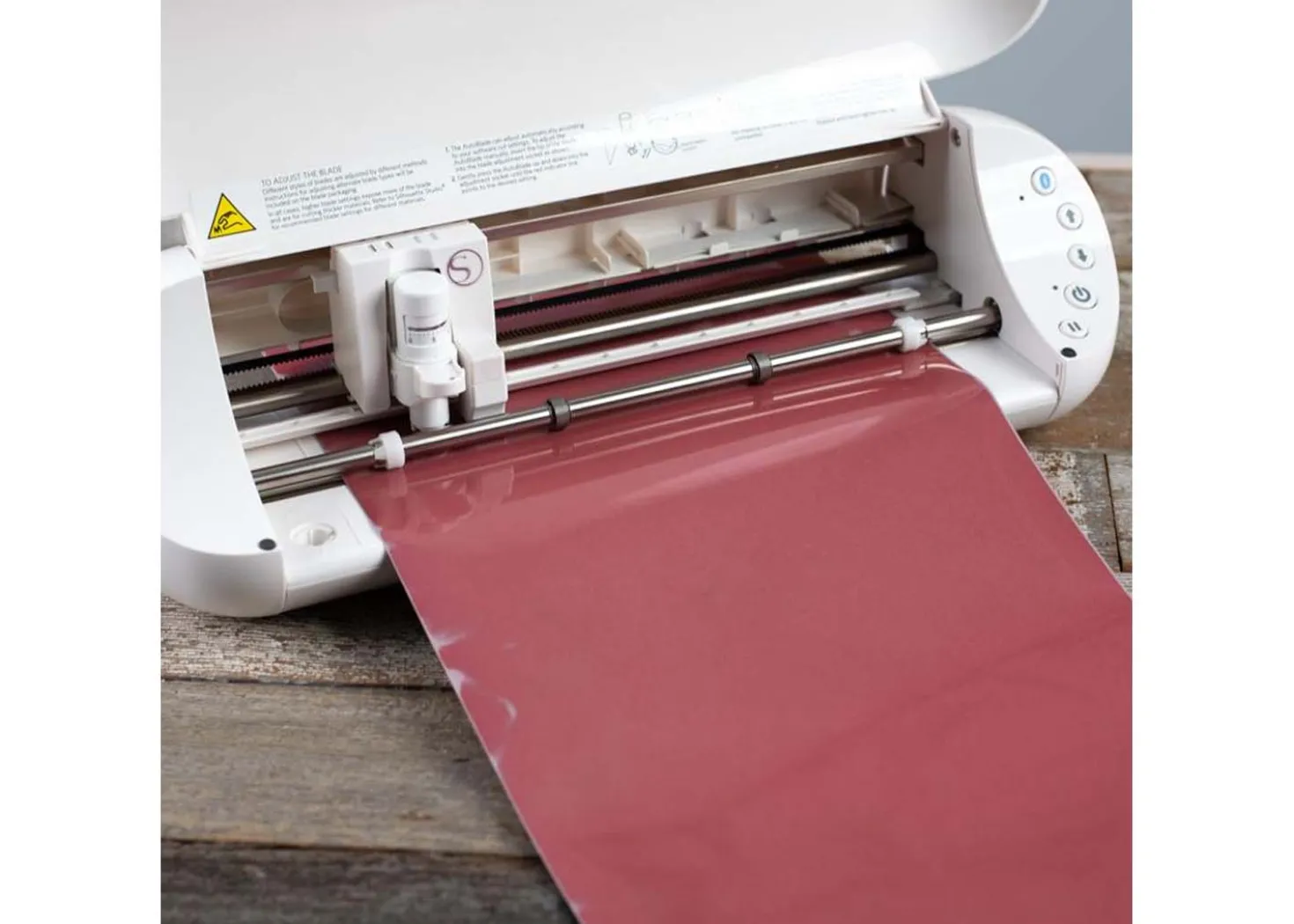Silhouette Termoadesivo Riflettente Rosso 22,9cmx91,4cm