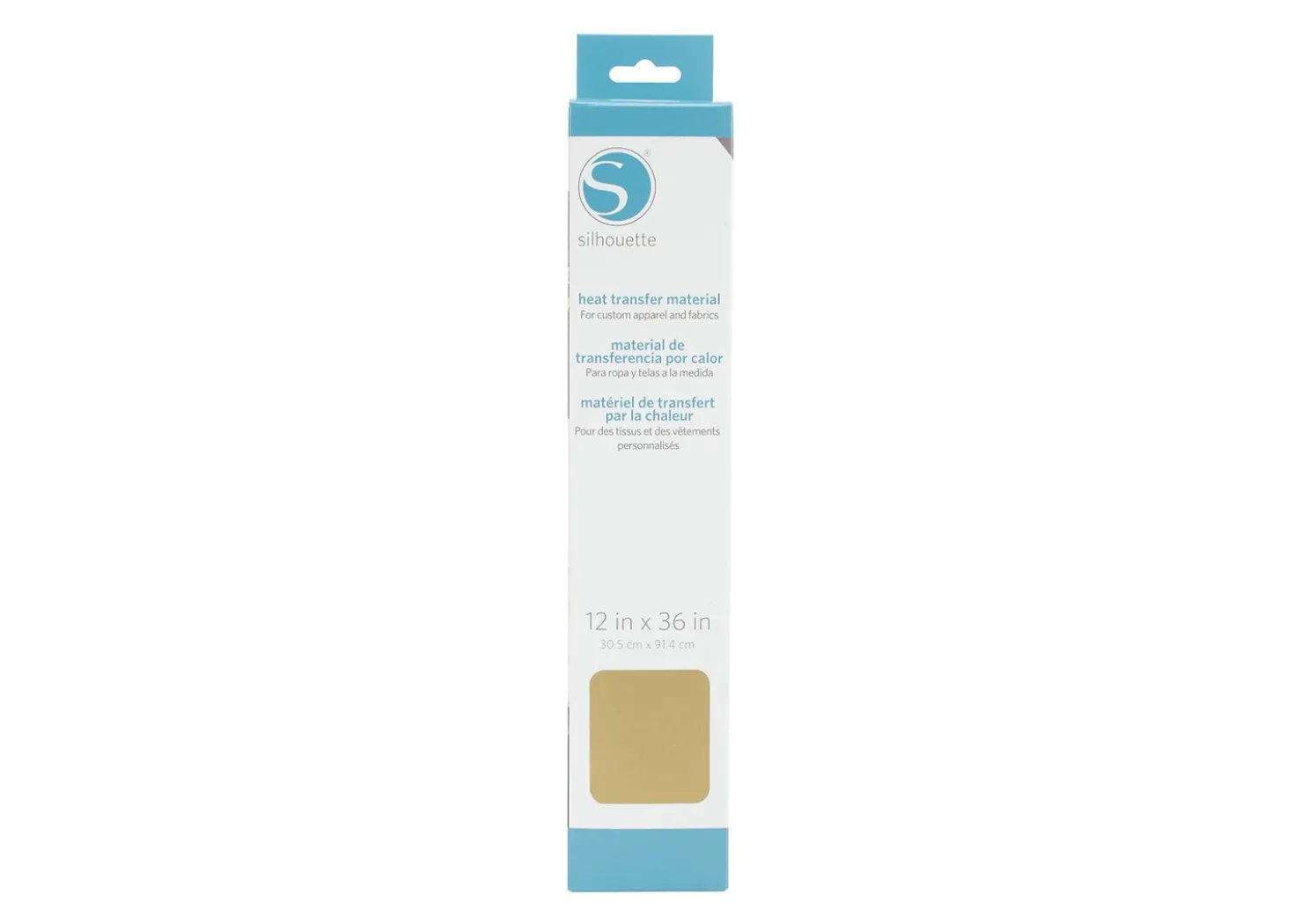Silhouette Termoadesivo Standard Opaco Oro 30,5cmx91,4cm