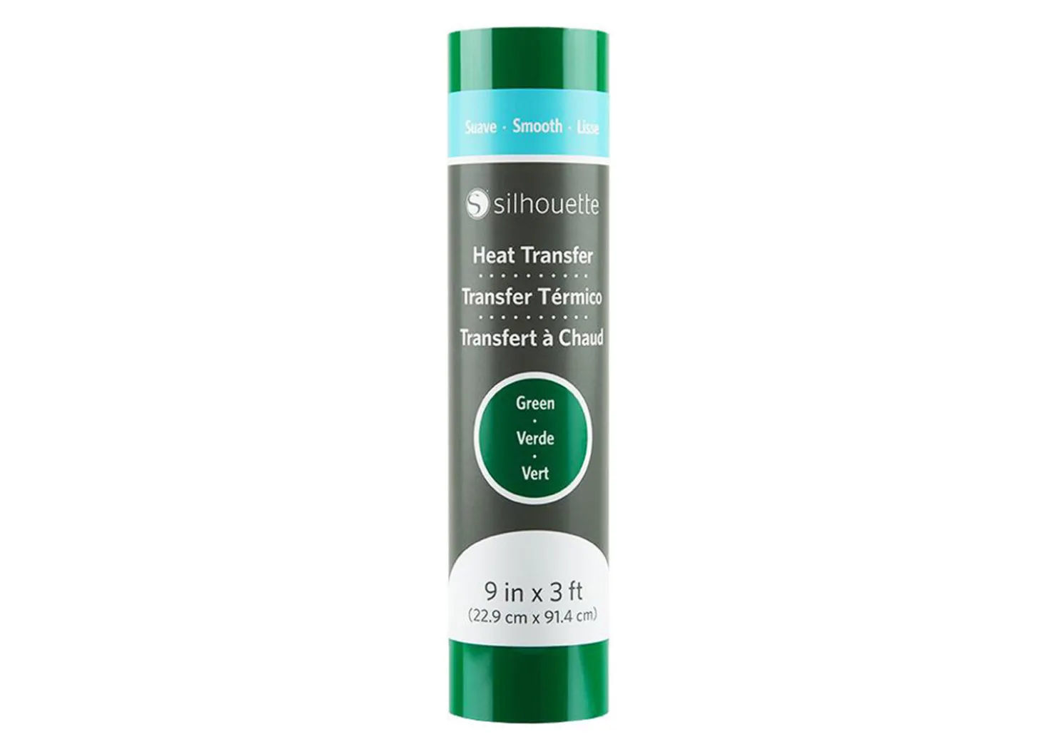 Silhouette Termoadesivo Standard Opaco Verde 22,9cmx91,4cm