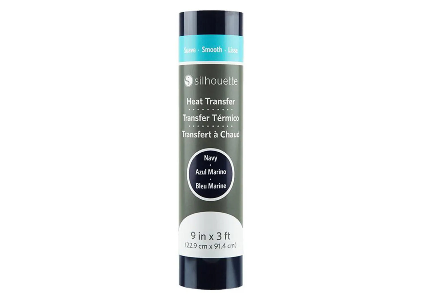 Silhouette Termoadesivo Standard Opaco Blu Navy 22,9cmx91,4cm