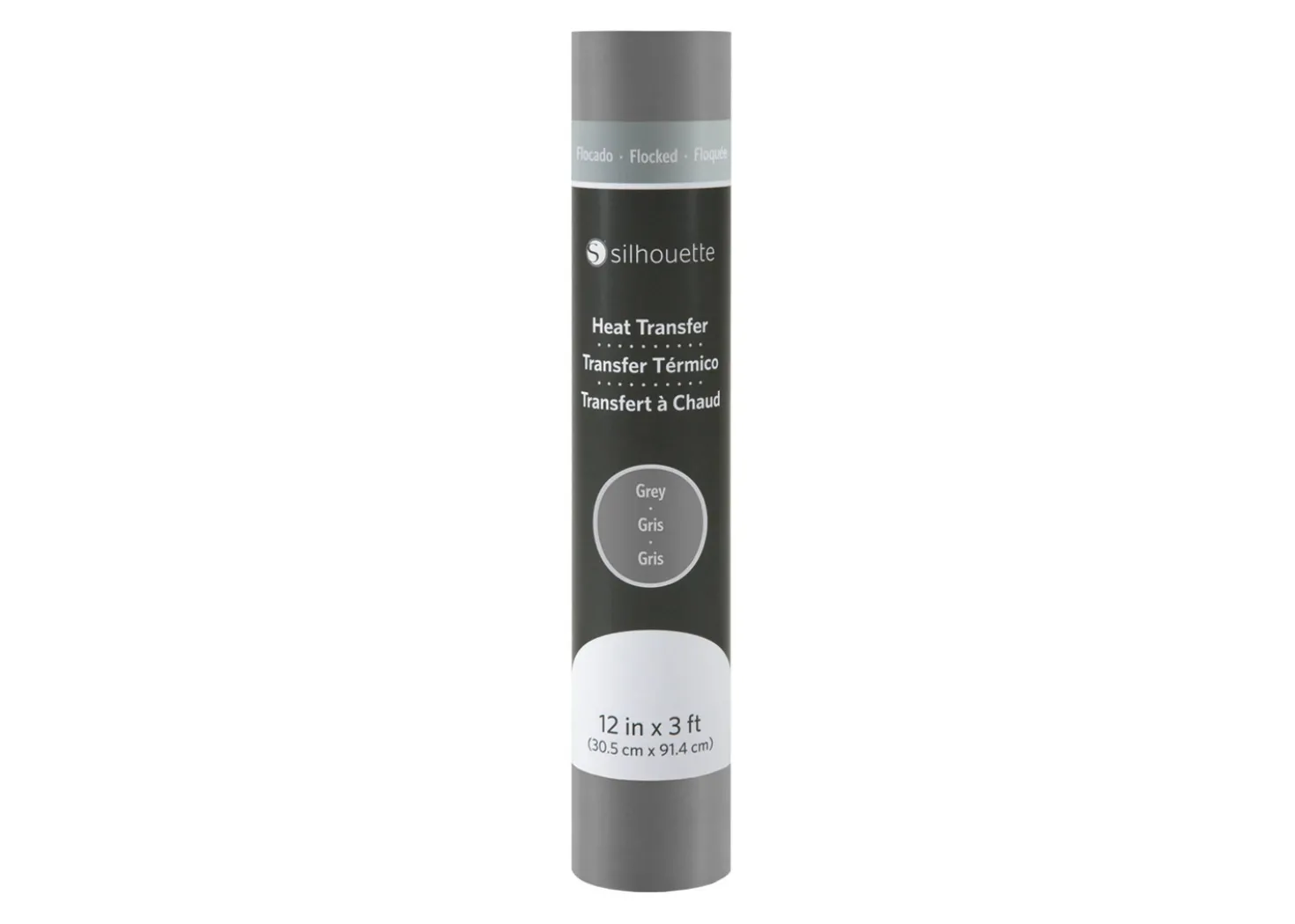 Silhouette Termoadesivo Standard Opaco Grigio 30,5cmx91,4cm