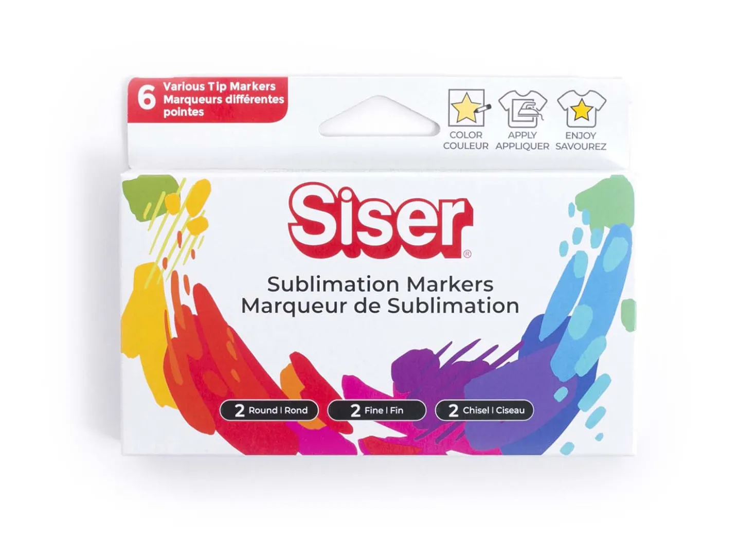 Siser Pennarelli Sublimatici Nero